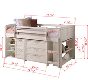 Loft bajo modular con rejilla