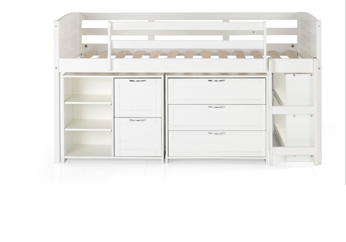 Loft bajo modular con rejilla