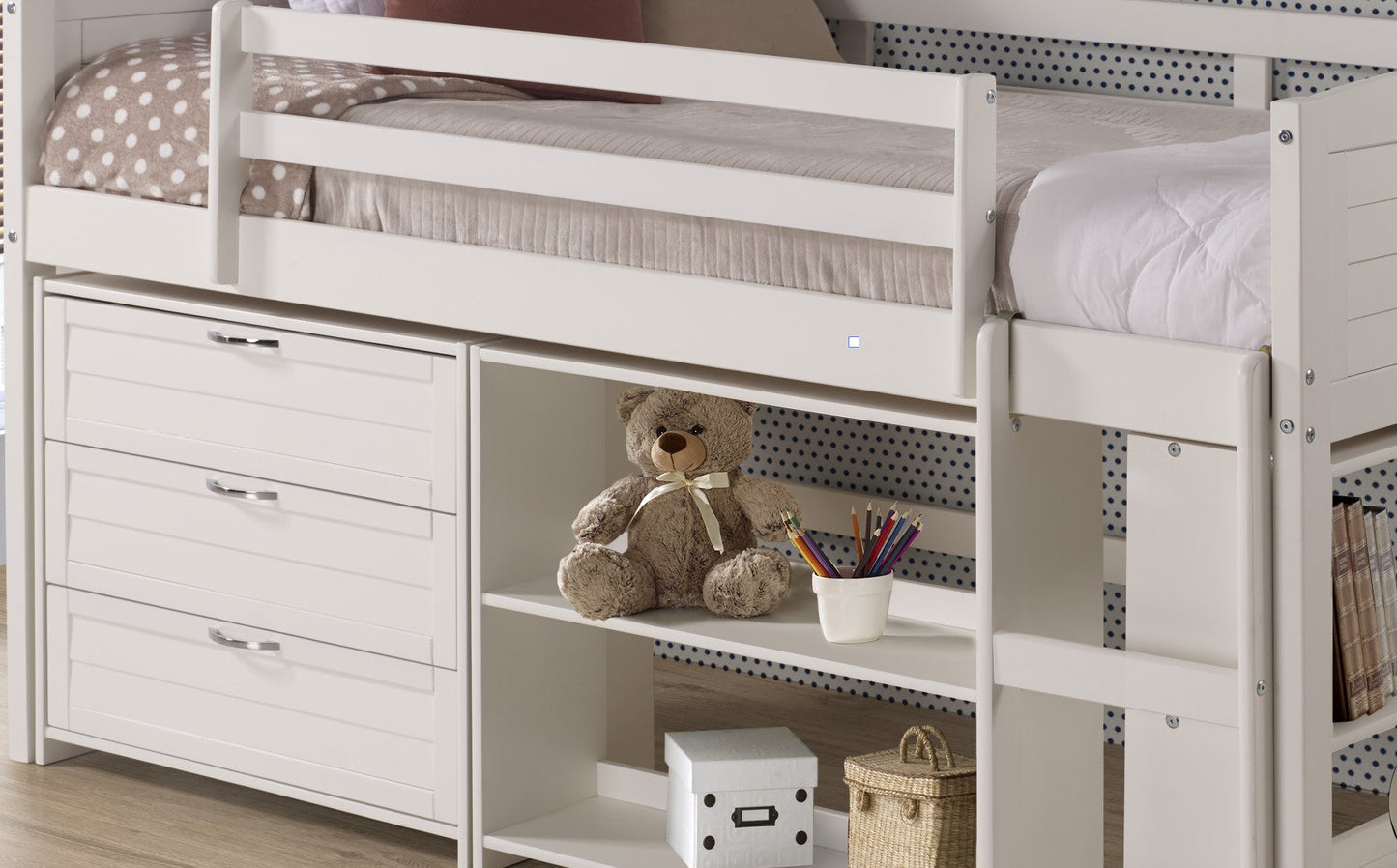 Loft bajo modular con rejilla
