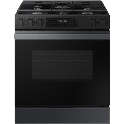  Samsung 6.0 cu. ft. Smart Slide-In Gas Range with Precision Knobs NSG6DG8100MT/AA IMAGE 1