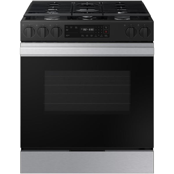 Samsung 6.0 cu. ft. Smart Slide-In Gas Range with Precision Knobs NSG6DG8100SR/AA