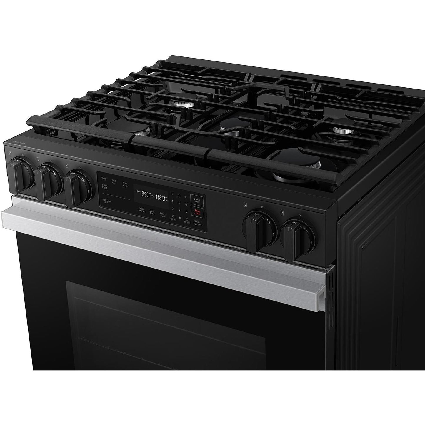  Samsung 6.0 cu. ft. Smart Slide-In Gas Range with Precision Knobs NSG6DG8100SR/AA IMAGE 6