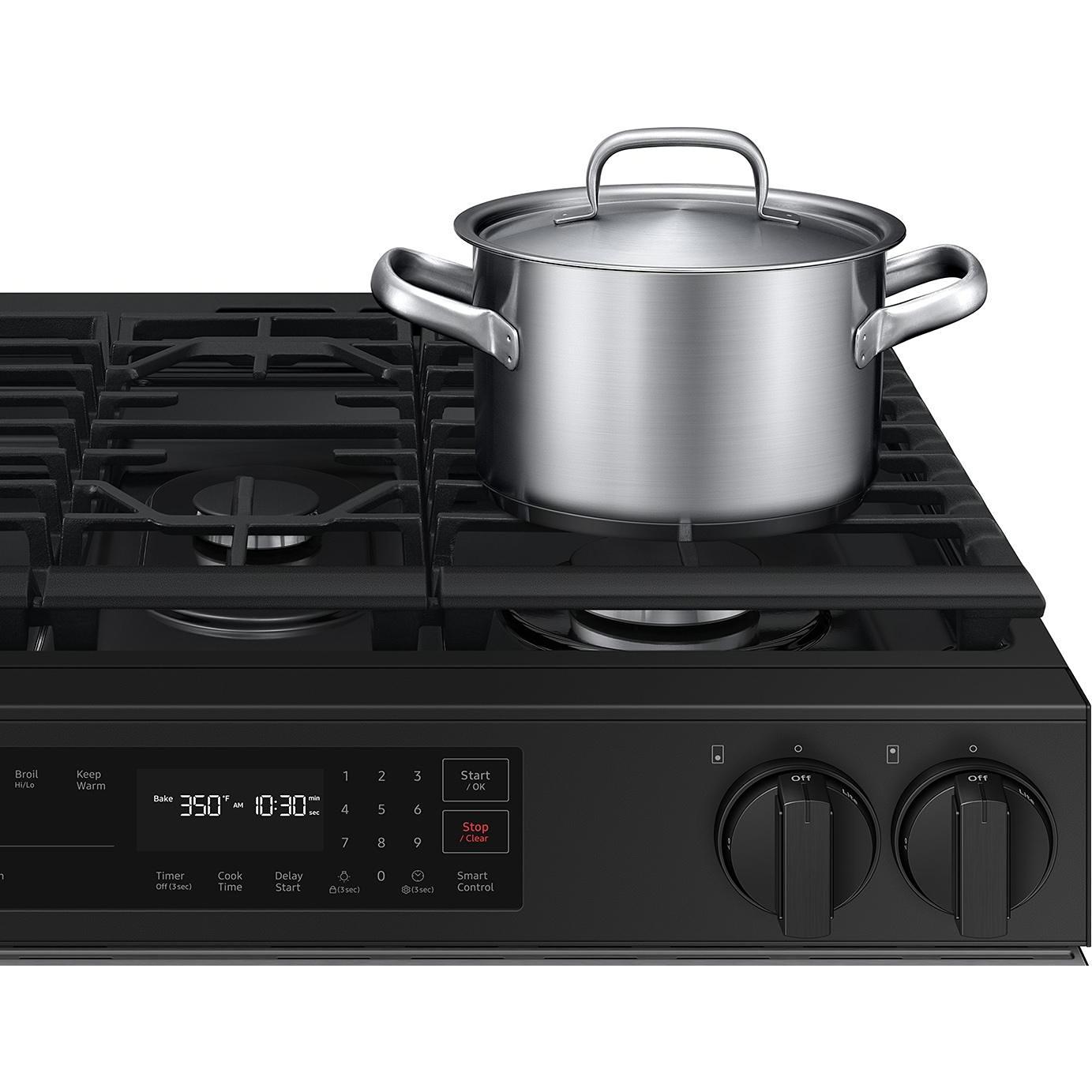 Samsung 6.0 cu. ft. Smart Slide-In Gas Range with Precision Knobs NSG6DG8100SR/AA IMAGE 7
