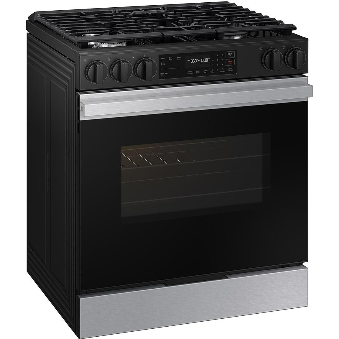  Samsung 6.0 cu. ft. Smart Slide-In Gas Range with Precision Knobs NSG6DG8100SR/AA IMAGE 9