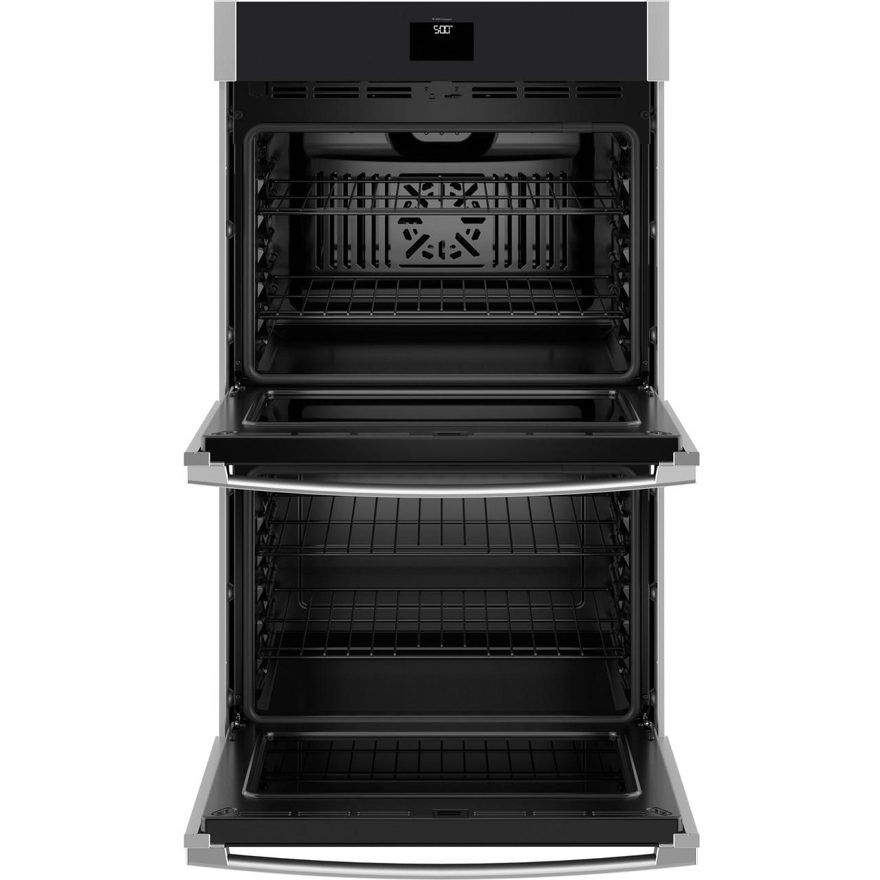 GE 30-inch, 10.0 cu. ft. Built-in Double Wall Oven with True European Convection Technology JTD5000SVSS IMAGE 3