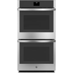  GE 27-inch Built-in Double Wall Oven with True European Convection Technology JKD5000SVSS IMAGE 1
