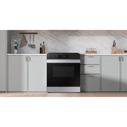  Samsung 6.3 cu. ft. Bespoke Smart Slide-In Electric Range NSE6DG8100SR/AA IMAGE 11