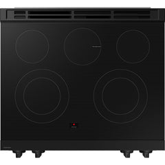  Samsung 6.3 cu. ft. Bespoke Smart Slide-In Electric Range NSE6DG8100SR/AA IMAGE 3