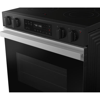  Samsung 6.3 cu. ft. Bespoke Smart Slide-In Electric Range NSE6DG8100SR/AA IMAGE 4