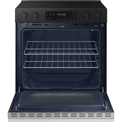  Samsung 6.3 cu. ft. Bespoke Smart Slide-In Electric Range NSE6DG8100SR/AA IMAGE 5
