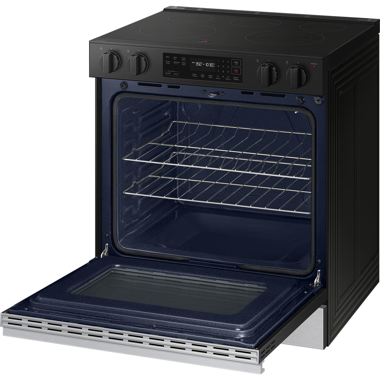  Samsung 6.3 cu. ft. Bespoke Smart Slide-In Electric Range NSE6DG8100SR/AA IMAGE 7