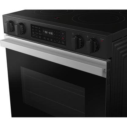  Samsung 6.3 cu. ft. Bespoke Smart Slide-In Electric Range NSE6DG8300SR/AA IMAGE 3