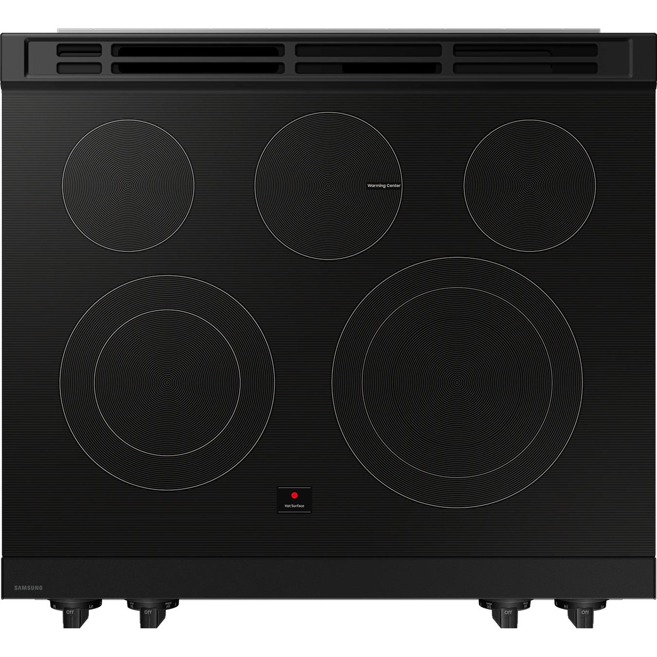  Samsung 6.3 cu. ft. Bespoke Smart Slide-In Electric Range NSE6DG8300SR/AA IMAGE 4