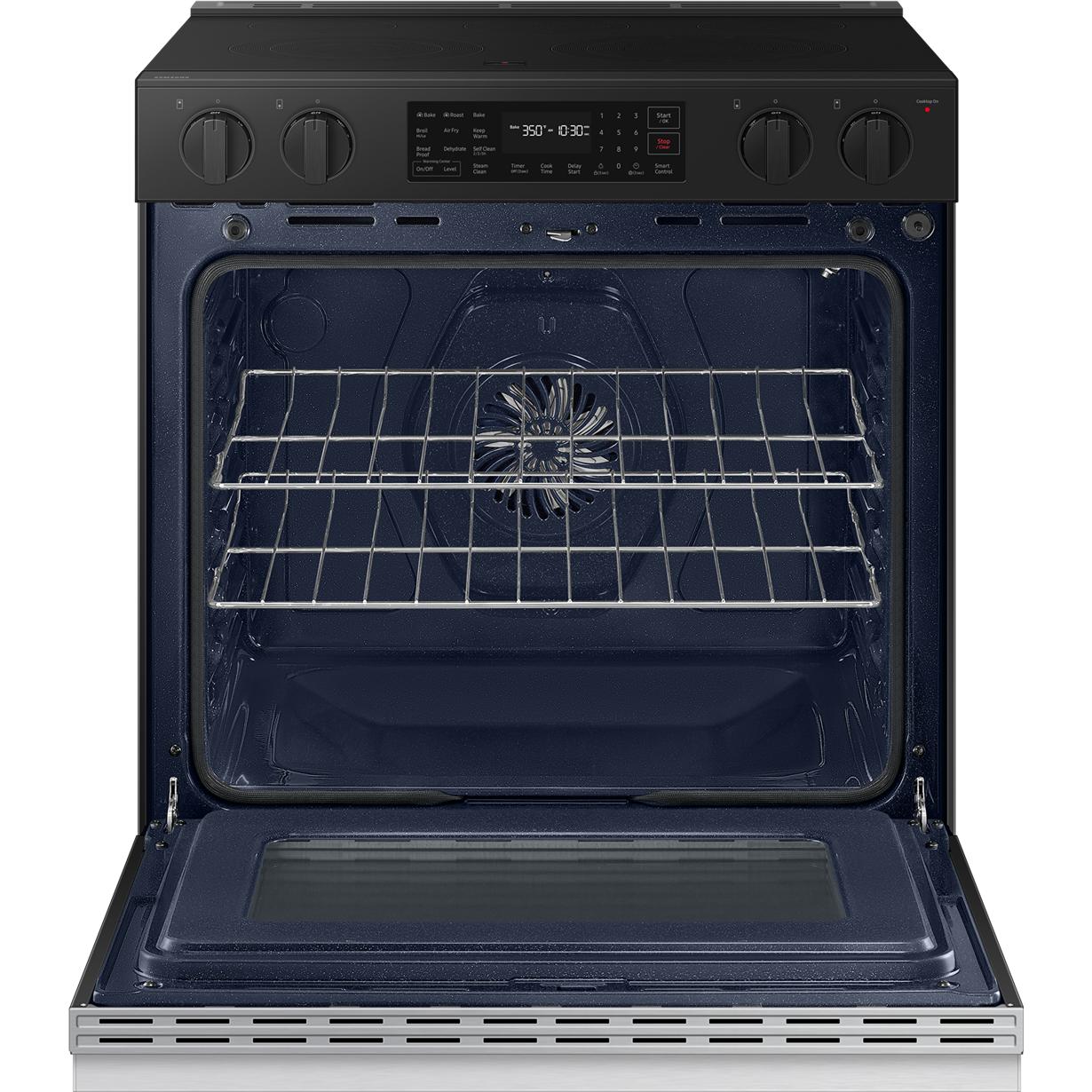  Samsung 6.3 cu. ft. Bespoke Smart Slide-In Electric Range NSE6DG8300SR/AA IMAGE 5
