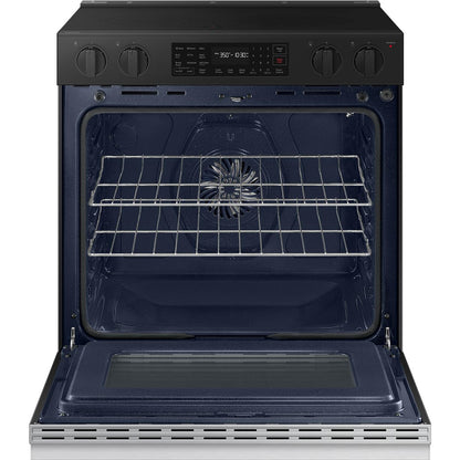  Samsung 6.3 cu. ft. Bespoke Smart Slide-In Electric Range NSE6DG8300SR/AA IMAGE 5