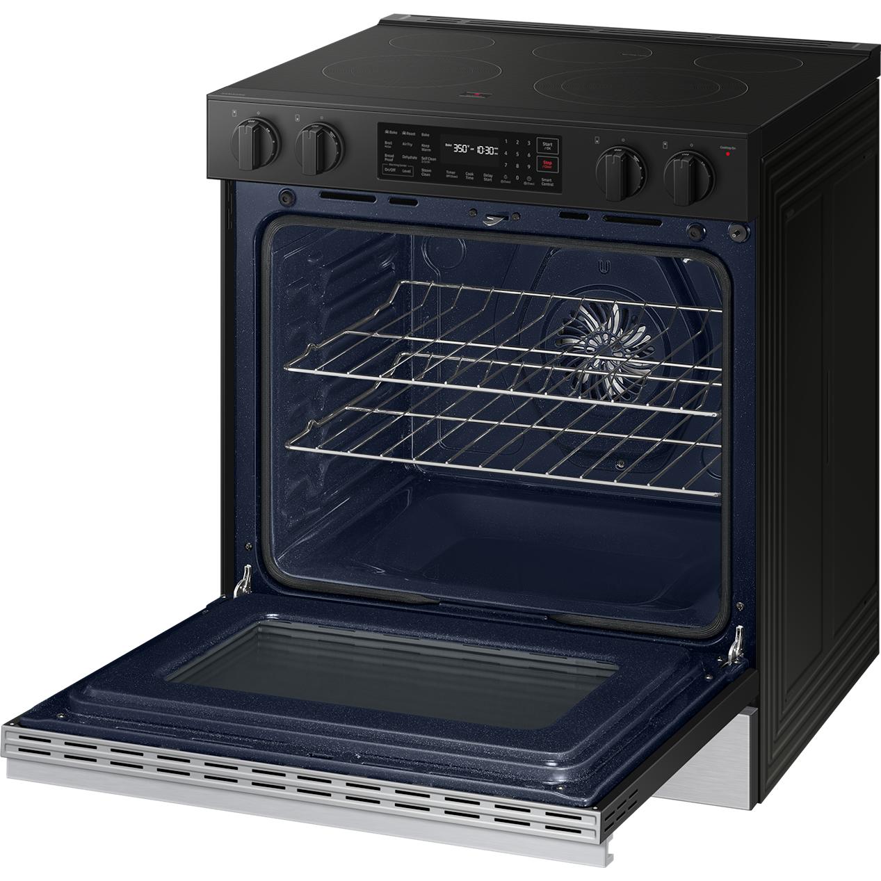  Samsung 6.3 cu. ft. Bespoke Smart Slide-In Electric Range NSE6DG8300SR/AA IMAGE 7