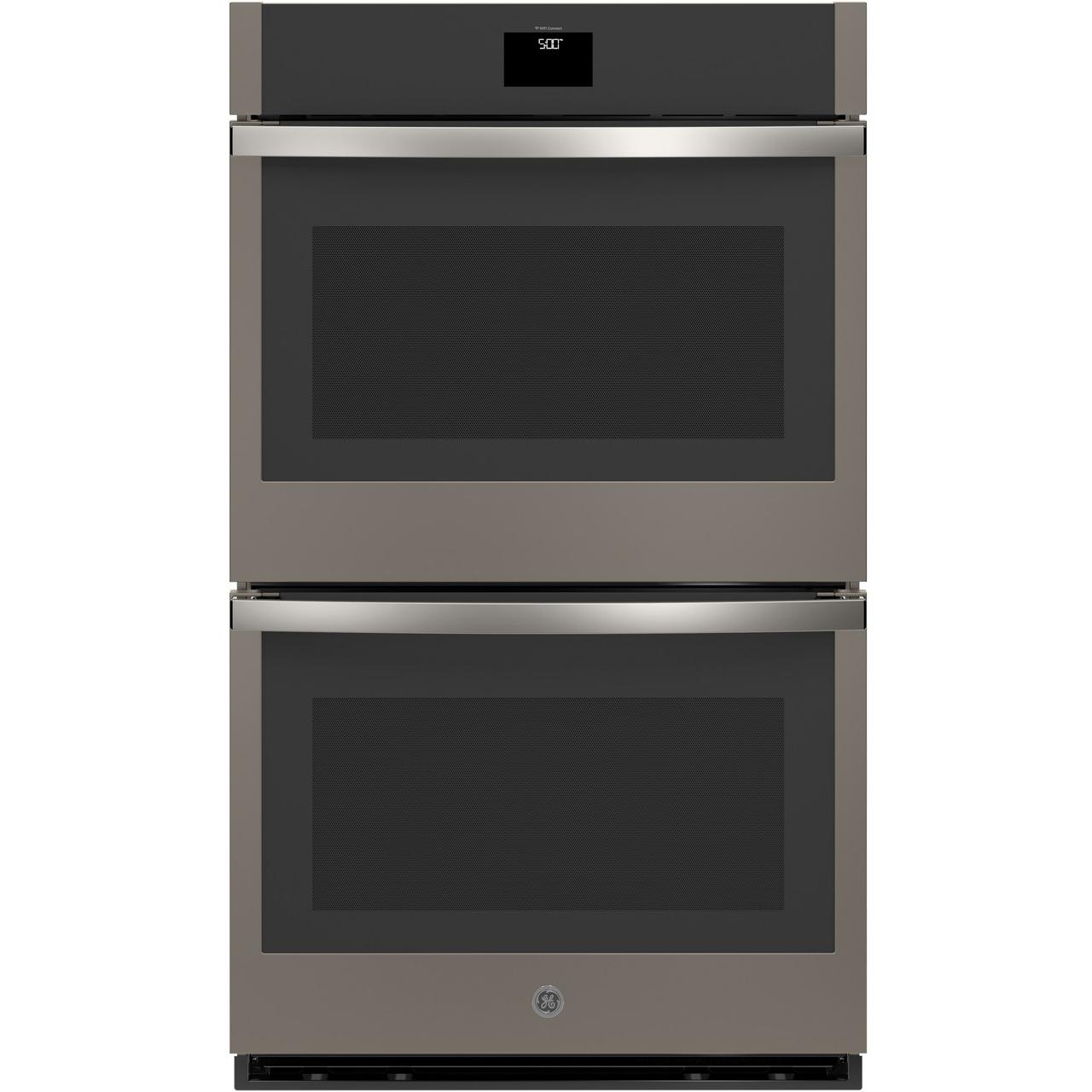  GE 30-inch, 10.0 cu. ft. Built-in Double Wall Oven with True European Convection Technology JTD5000EVES IMAGE 1