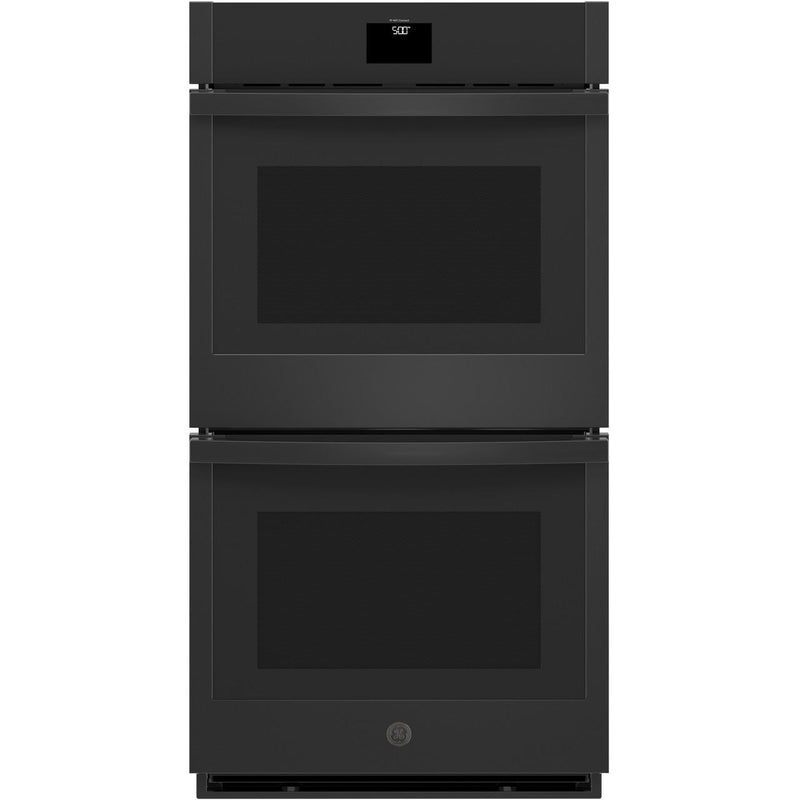 GE 27-inch Built-in Double Wall Oven with True European Convection Technology JKD5000DVBB