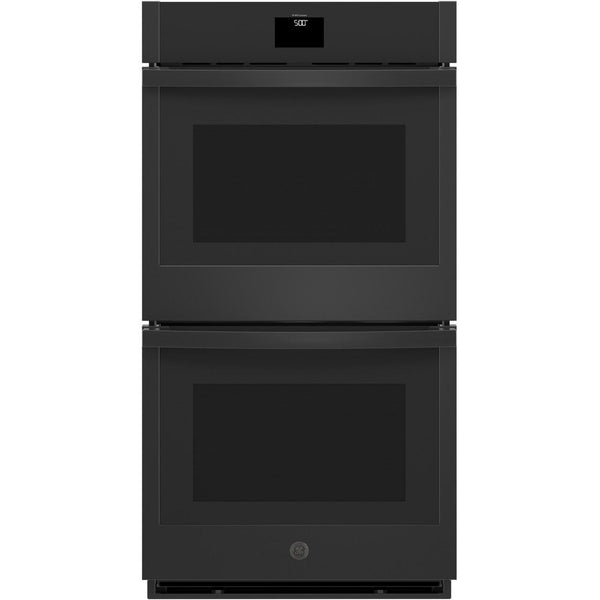 GE 27-inch Built-in Double Wall Oven with True European Convection Technology JKD5000DVBB