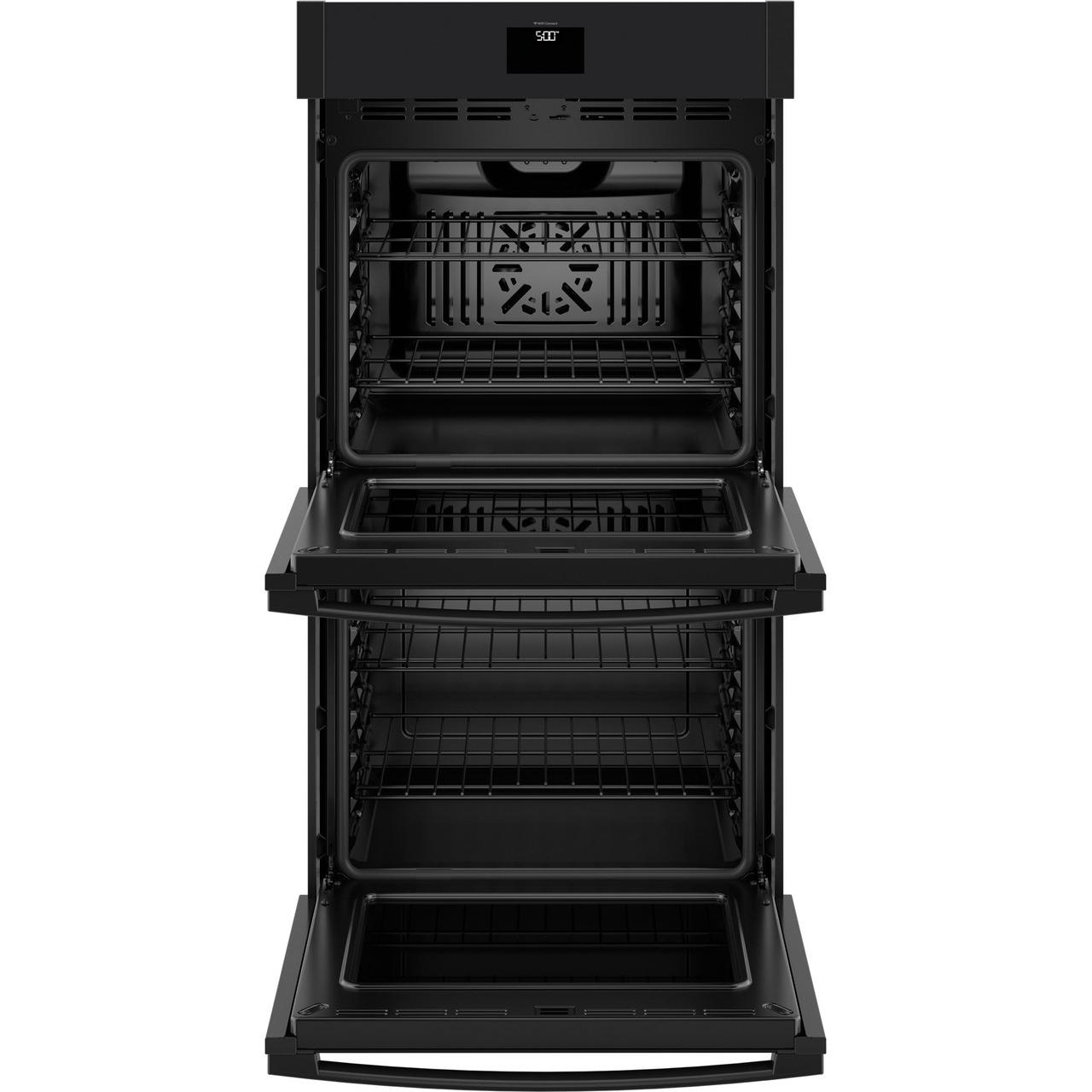 GE 27-inch Built-in Double Wall Oven with True European Convection Technology JKD5000DVBB IMAGE 3