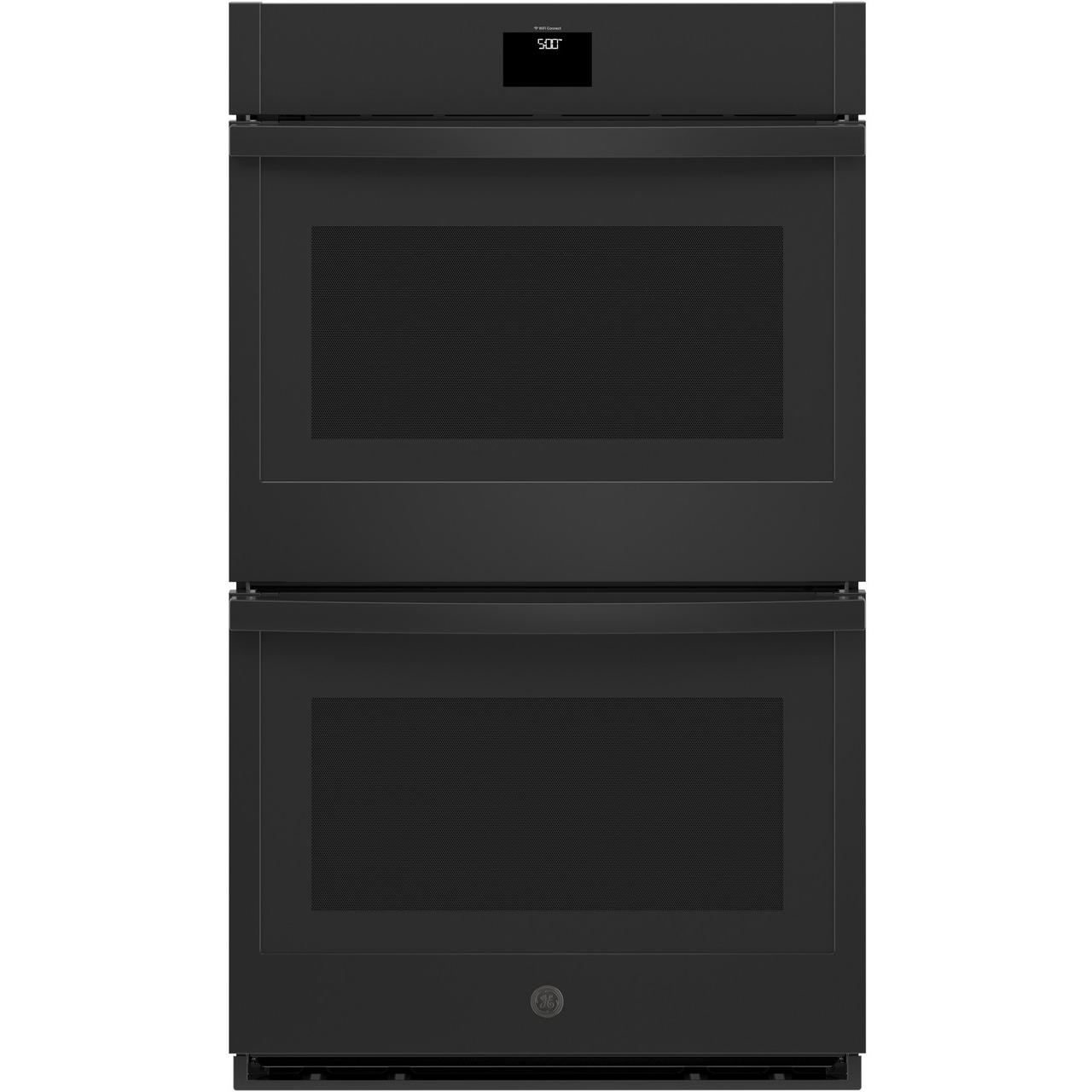  GE 30-inch, 10.0 cu. ft. Built-in Double Wall Oven with True European Convection Technology JTD5000DVBB IMAGE 1