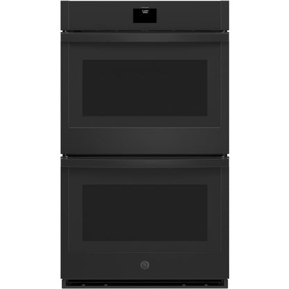GE 30-inch, 10.0 cu. ft. Built-in Double Wall Oven with True European Convection Technology JTD5000DVBB IMAGE 1