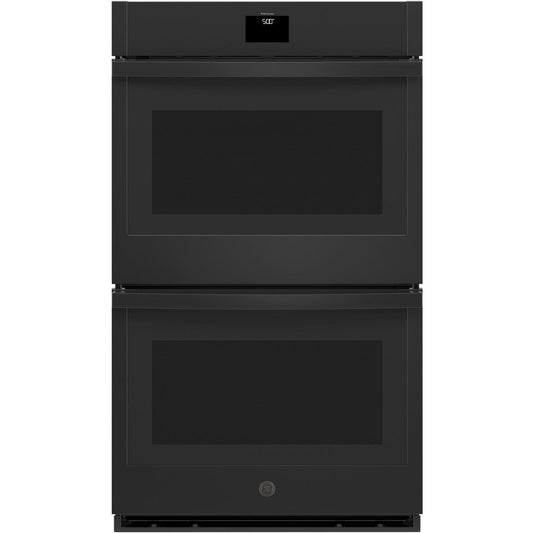 GE 30-inch, 10.0 cu. ft. Built-in Double Wall Oven with True European Convection Technology JTD5000DVBB IMAGE 1