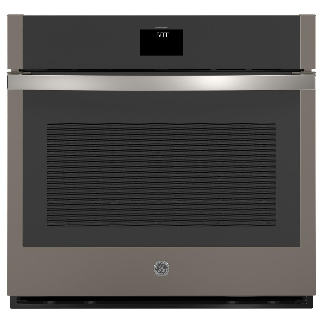  GE 30-inch, 5.0 cu. ft. built-in Single Wall Oven with True European Convection JTS5000EVES IMAGE 1
