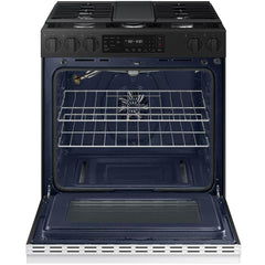 Samsung 6.0 cu. ft. Bespoke Smart Slide-In Gas Range NSG6DB830012/AA IMAGE 2