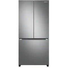  Samsung 18 cu. ft. Counter-Depth French 3-Door Refrigerator RF18A5101S9/AA IMAGE 1