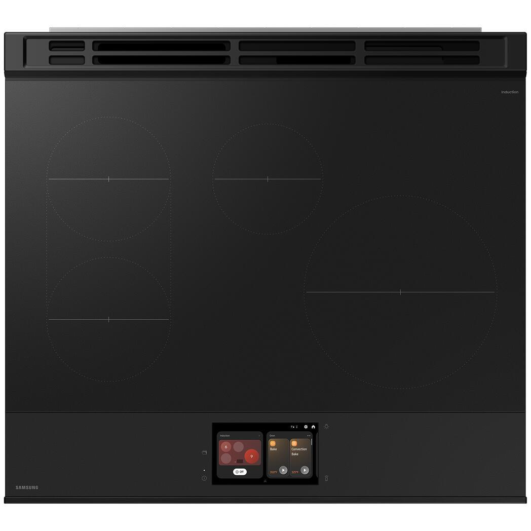Samsung 6.3 cu. ft. Bespoke AI Slide-In Induction Range NSI6DG9900SR/AA IMAGE 5