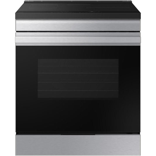 Samsung 6.3 cu. ft. Bespoke Smart Slide-In Induction Range NSI6DG9100SR/AA IMAGE 1