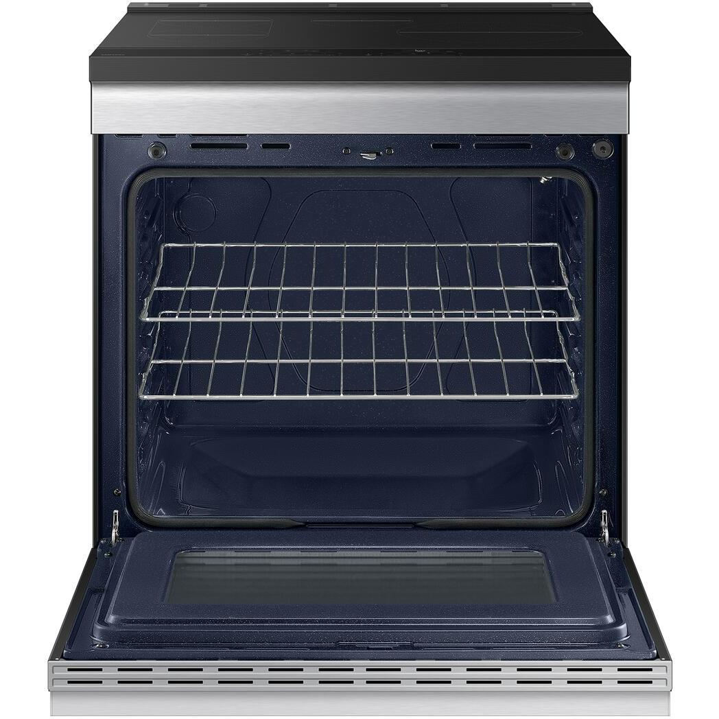  Samsung 6.3 cu. ft. Bespoke Smart Slide-In Induction Range NSI6DG9100SR/AA IMAGE 2