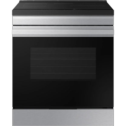 Samsung 6.3 cu. ft. Bespoke Smart Slide-In Induction Range NSI6DG9300SR/AA IMAGE 1
