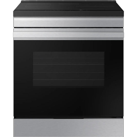 Samsung 6.3 cu. ft. Bespoke Smart Slide-In Induction Range NSI6DG9300SR/AA IMAGE 1