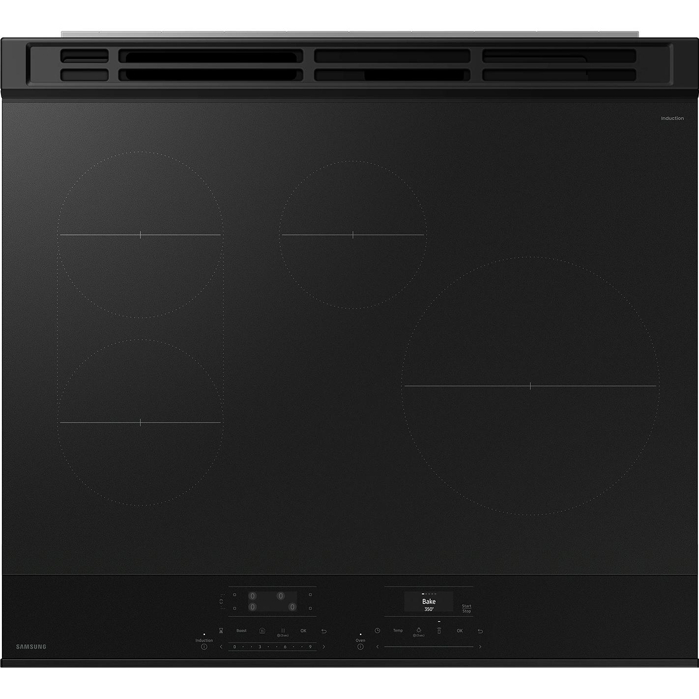  Samsung 6.3 cu. ft. Bespoke Smart Slide-In Induction Range NSI6DB930012/AA IMAGE 3
