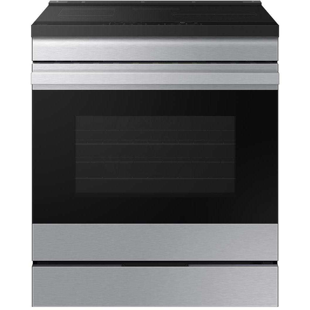  Samsung 6.3 cu. ft. Bespoke Smart Slide-In Induction Range NSI6DG9500SR/AA IMAGE 1
