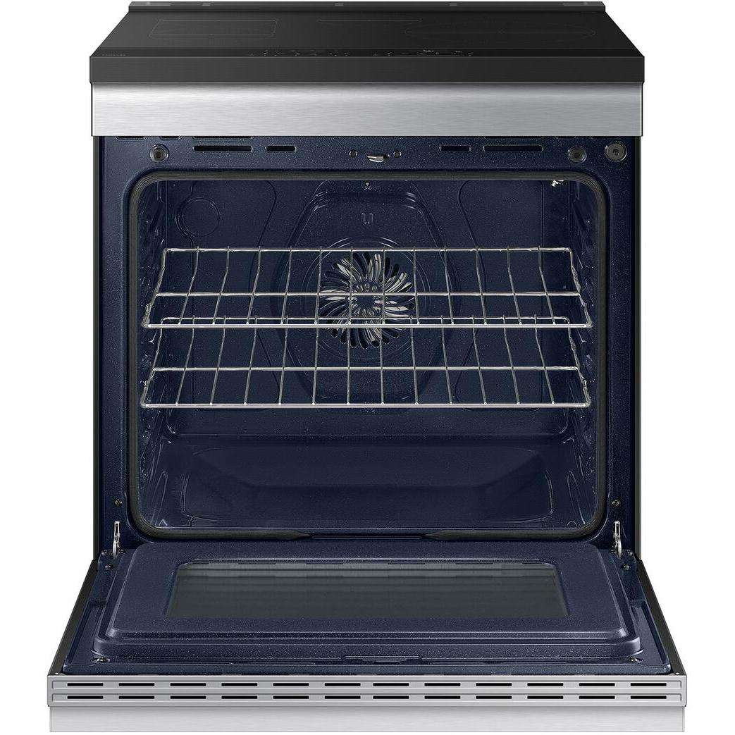  Samsung 6.3 cu. ft. Bespoke Smart Slide-In Induction Range NSI6DG9500SR/AA IMAGE 2