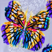 ''Vivid Spectrum Butterfly'' Printed Wrapped Canvas