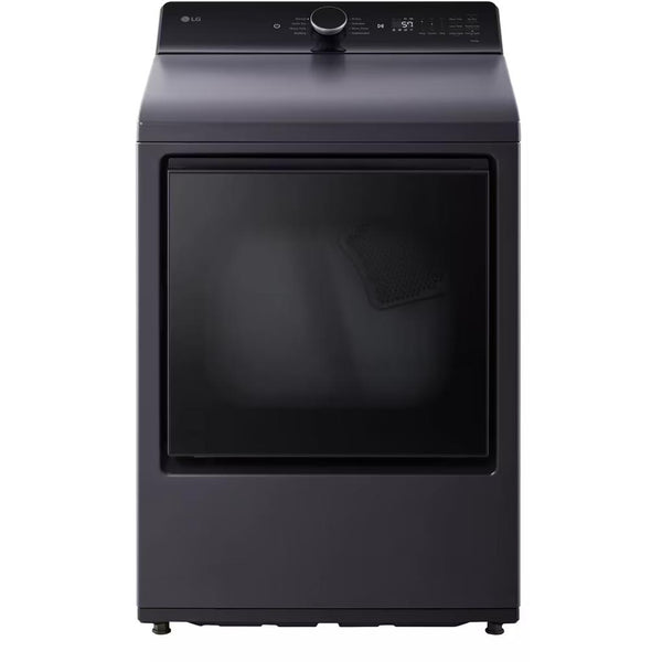 LG 7.3 cu. ft. Electric Dryer with EasyLoad™ Door and AI Sensing DLE8400BE