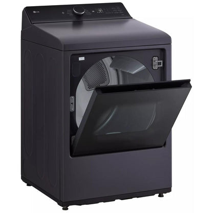  LG 7.3 cu. ft. Electric Dryer with EasyLoad™ Door and AI Sensing DLE8400BE IMAGE 2