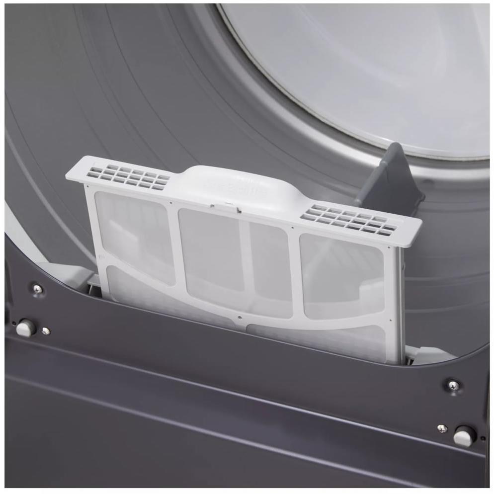  LG 7.3 cu. ft. Electric Dryer with EasyLoad™ Door and AI Sensing DLE8400BE IMAGE 5