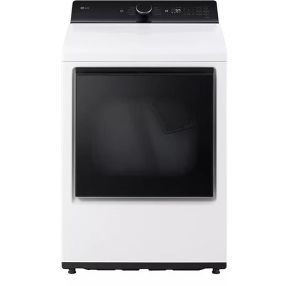  LG 7.3 cu. ft. Electric Dryer with EasyLoad™ Door and AI Sensing DLE8400WE IMAGE 1