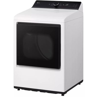  LG 7.3 cu. ft. Electric Dryer with EasyLoad™ Door and AI Sensing DLE8400WE IMAGE 2