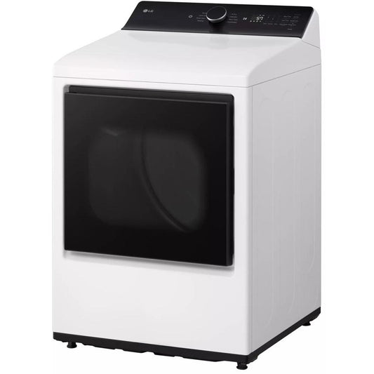  LG 7.3 cu. ft. Electric Dryer with EasyLoad™ Door and AI Sensing DLE8400WE IMAGE 2