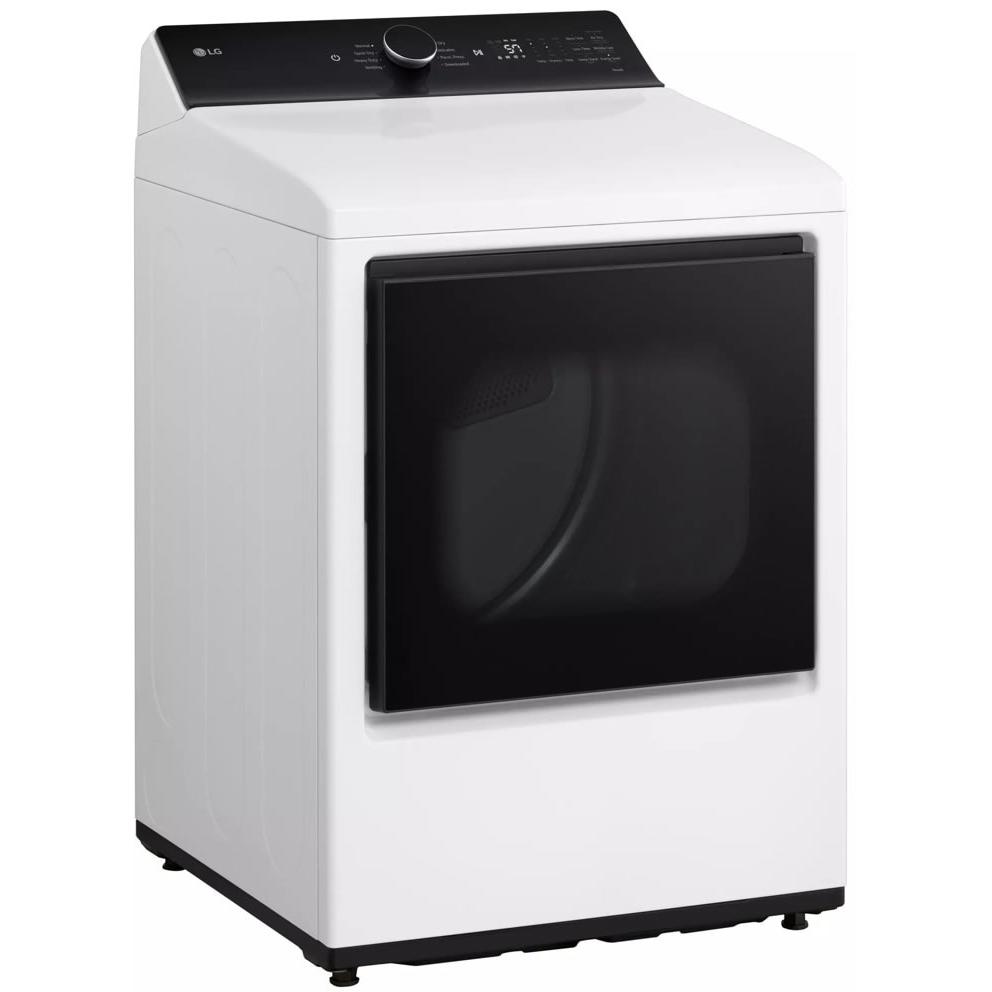  LG 7.3 cu. ft. Electric Dryer with EasyLoad™ Door and AI Sensing DLE8400WE IMAGE 3
