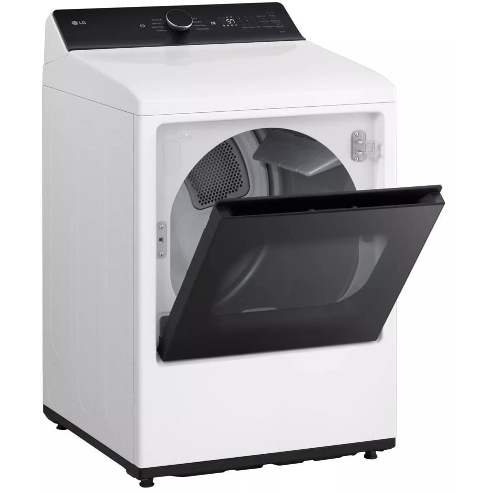  LG 7.3 cu. ft. Electric Dryer with EasyLoad™ Door and AI Sensing DLE8400WE IMAGE 5