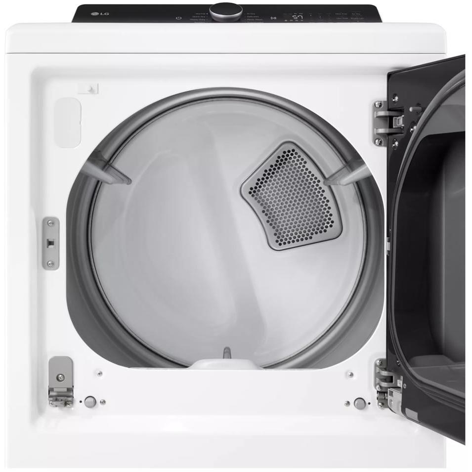  LG 7.3 cu. ft. Electric Dryer with EasyLoad™ Door and AI Sensing DLE8400WE IMAGE 6