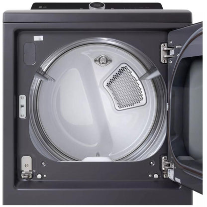  LG 7.3 cu. ft. Electric Dryer with EasyLoad™ Door and AI Sensing DLEX8600BE IMAGE 6