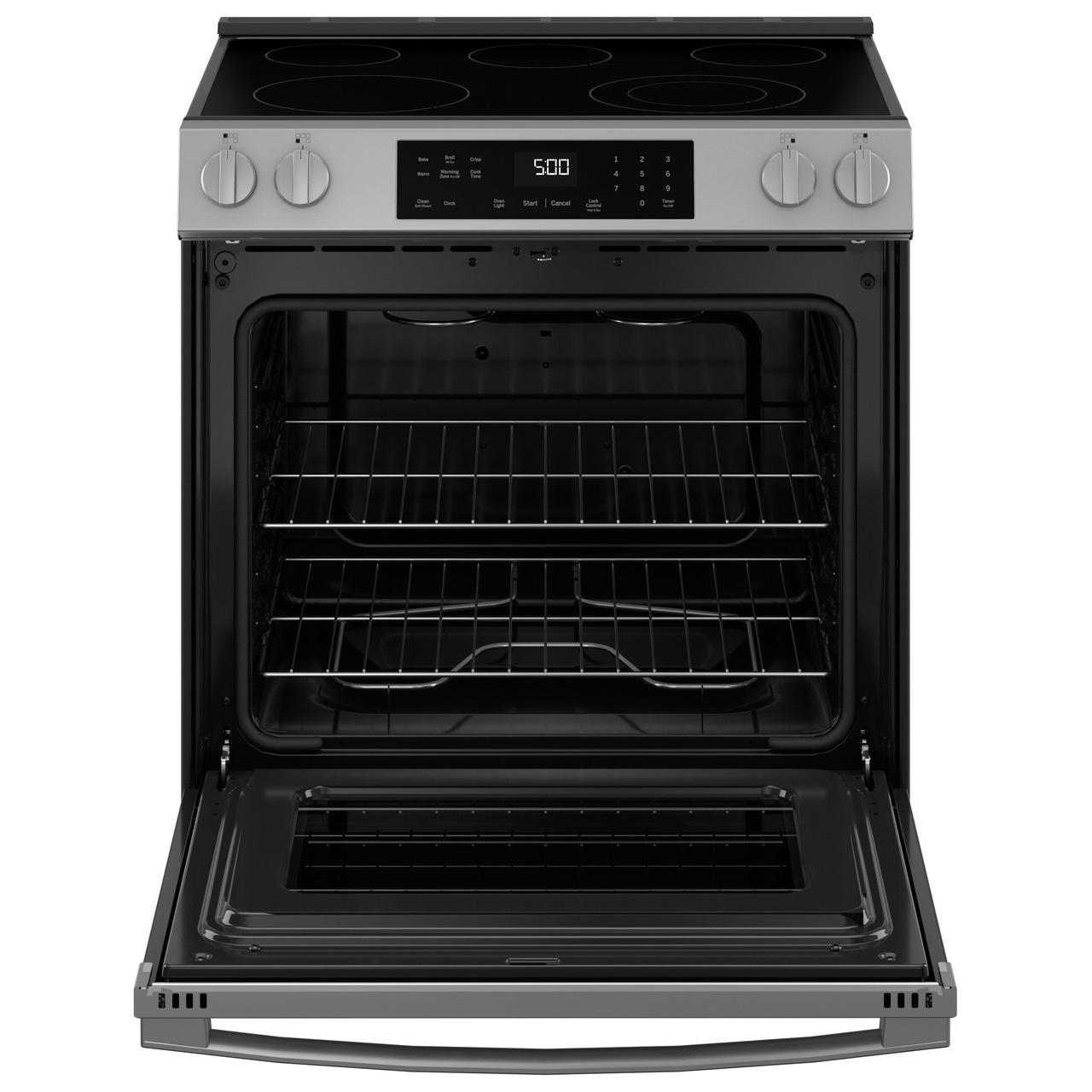 GE 30-inch Slide-in Electric Range GRS500PVSS IMAGE 3